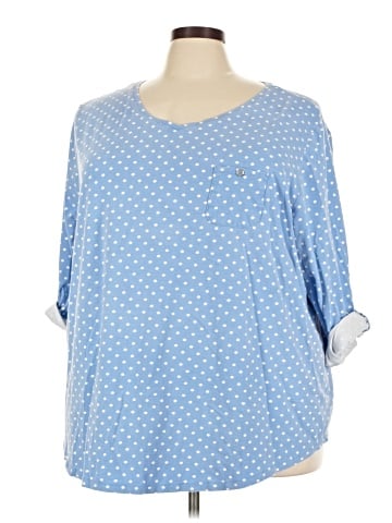 Liz & Me 3/4 Sleeve Blouse (view 1)