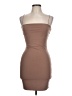 Love Tree Solid Brown Cocktail Dress Size L - photo 1