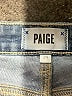 Paige Chevron-herringbone Blue Jeans Size 24 waist - photo 7