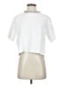 Zara White Short Sleeve Top Size S - photo 1