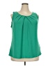 Beacon Green Sleeveless Blouse Size 2X - photo 1