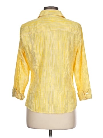Foxcroft 3/4 Sleeve Button-Down Shirt (view 2)