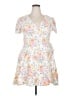 No Boundaries Floral White Casual Dress Size XXL - photo 1