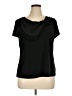 Vintage Suzie Black Short Sleeve Top Size XL - photo 1