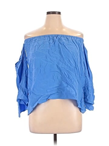 Lilly Pulitzer 3/4 Sleeve Silk Top (view 1)