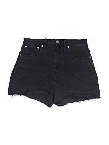 Madewell Curvy High-Rise Denim Shorts in Lunar Wash (view 1)