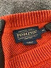 Pendleton 100% Cotton Graphic Red Pullover Sweater Size XL - photo 7