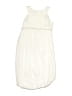 US Angels 100% Polyester Ivory Dress Size 12 - photo 1