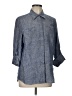 Foxcroft Blue 3/4 Sleeve Button-Down Shirt Size 12 - photo 1