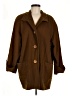 Louben Brown Wool Coat Size 6 - photo 1