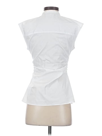 Veronica Beard Sleeveless Button-Down Shirt (view 2)