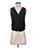 Zara 100% Polyester Black Tuxedo Vest Size XS - photo 1