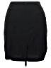 Worthington Solid Black Formal Skirt Size 18 - photo 2