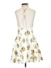 Zara 100% Polyester Floral Yellow Cocktail Dress Size S - photo 2
