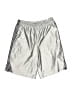 Nike 100% Polyester Metallic Silver Athletic Shorts Size 10 - 11 - photo 1