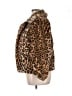 RSQ 100% Polyester Animal Print Brown Faux Fur Jacket Size XL - photo 5