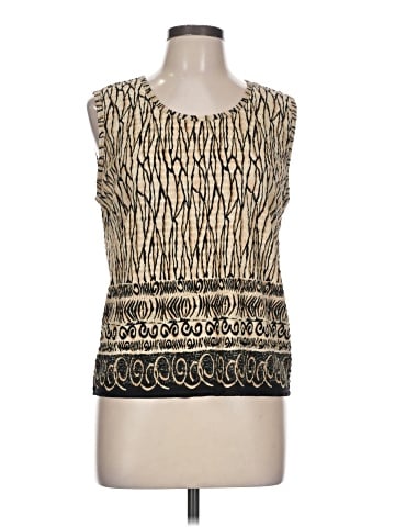 Pleat Pleat by Rafael Sleeveless Blouse (view 1)
