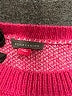 Vince Camuto Hearts Pink Pullover Sweater Size L - photo 7