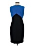 Kasper Color Block Blue Cocktail Dress Size 4 - photo 2