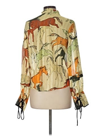 Karen Millen Long Sleeve Blouse (view 2)