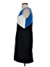 Kasper Color Block Blue Cocktail Dress Size 4 - photo 5