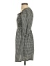MNG Houndstooth Gray Casual Dress Size 2 - photo 5