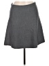 Theory Solid Gray Wool Skirt Size M - photo 1