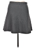 Theory Solid Gray Wool Skirt Size M - photo 2