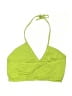 Edikted 100% Polyester Solid Green Swimsuit Top Size XL - photo 2