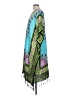 ASHRO 100% Rayon Green Blue Swimsuit Cover Up One size - photo 5