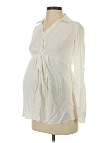 A Pea in the Pod Long Sleeve Blouse (view 1)