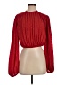 Beach Riot 100% Polyester Red Long Sleeve Blouse Size S - photo 1