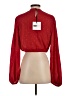 Beach Riot 100% Polyester Red Long Sleeve Blouse Size S - photo 2
