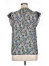 DR2 100% Rayon Blue Sleeveless Blouse Size XL - photo 2
