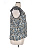 DR2 100% Rayon Blue Sleeveless Blouse Size XL - photo 4