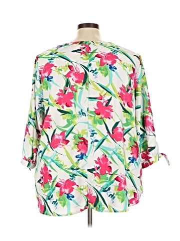 Catherines 3/4 Sleeve Blouse (view 2)