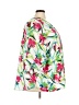 Catherines 100% Polyester Tropical White 3/4 Sleeve Blouse Size 3X - photo 4