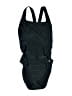 Speedo Solid Black One Piece Swimsuit Size Sm (32) - photo 1