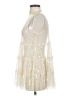 Cremieux 100% Polyester Stars Ivory Cocktail Dress Size S - photo 5