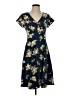 ModCloth Floral Blue Casual Dress Size S - photo 1