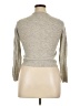 Aqua 100% Cashmere Silver Cashmere Pullover Sweater Size XL - photo 2