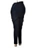 Motherhood Blue Black Active Pants Size Med Maternity - photo 1