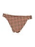 Accessorize Checkered-gingham Brown Swimsuit Bottoms Size 6 - photo 2