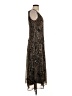 Evan Picone 100% Polyester Animal Print Graphic Brown Cocktail Dress Size S (estimated) - photo 4