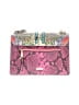 Aldo Animal Print Plaid Snake Print Multi Color Pink Crossbody Bag One size - photo 3