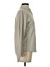 Athleta Solid Gray Long Sleeve Button-Down Shirt Size XXS - photo 4