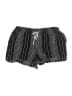 DKNY 100% Viscose Stripes Black Shorts Size M - photo 1