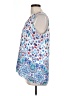 Adrienne Vittadini 100% Polyester Blue Sleeveless Blouse Size L - photo 5
