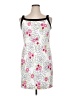 D.B.Y. Ltd Graphic White Cocktail Dress Size 15 - 16 - photo 1