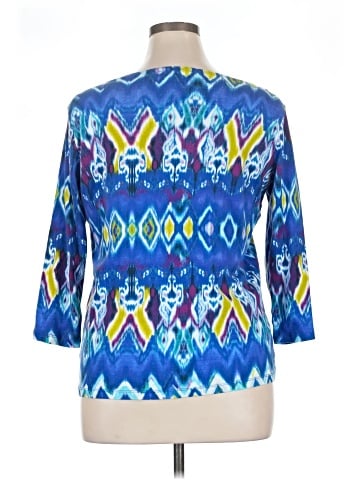 Jones New York Signature 3/4 Sleeve T-Shirt (view 2)
